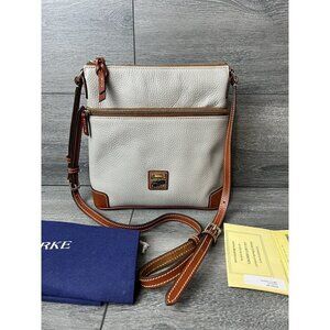 Dooney & Bourke Pebble Leather crossbody Dove, Bag Women